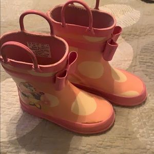 Disney Minnie Mouse & Daisy girls rain boots